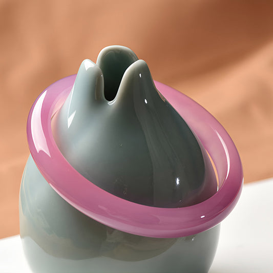 Natural Jade Bracelet Elegant Beautiful Pink Jade Bangles