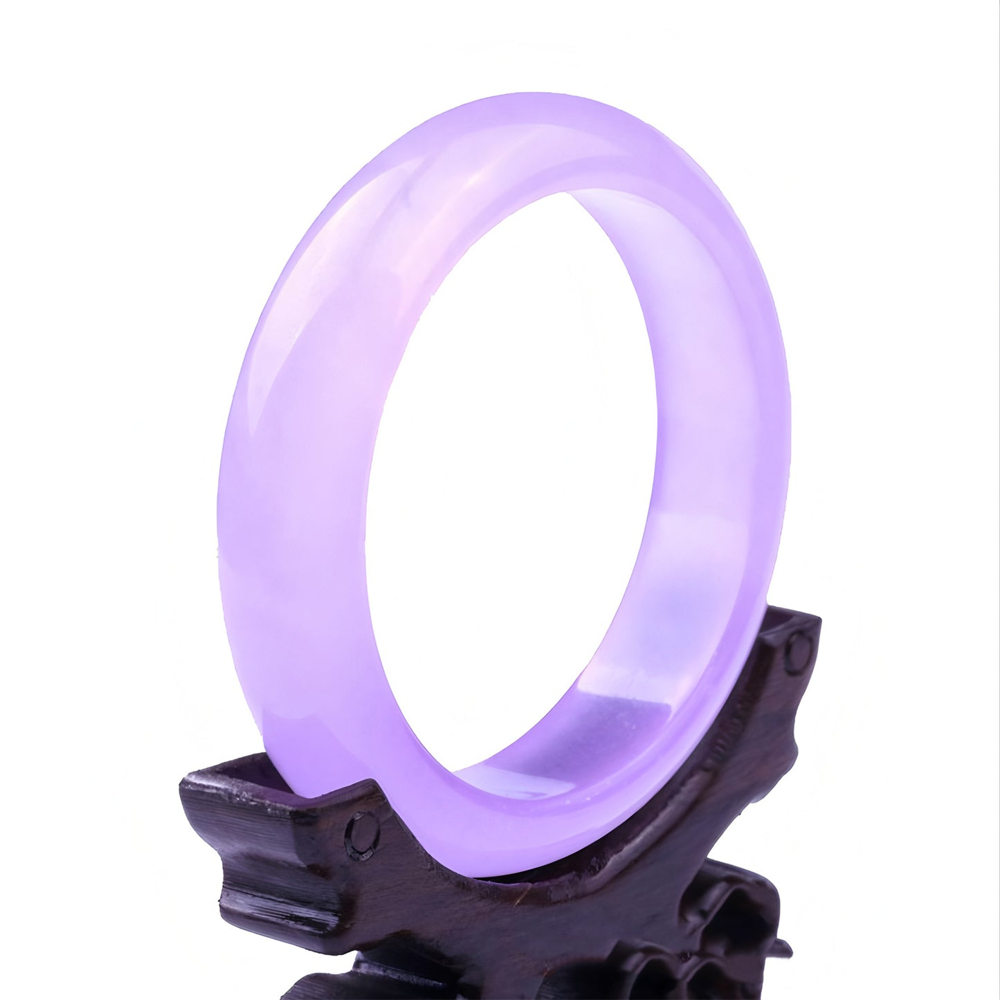 Elegant and Charming Purple Jade Bracelet