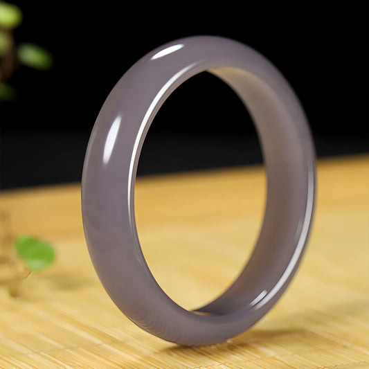 Imperial Light Purple Jade Bracelet