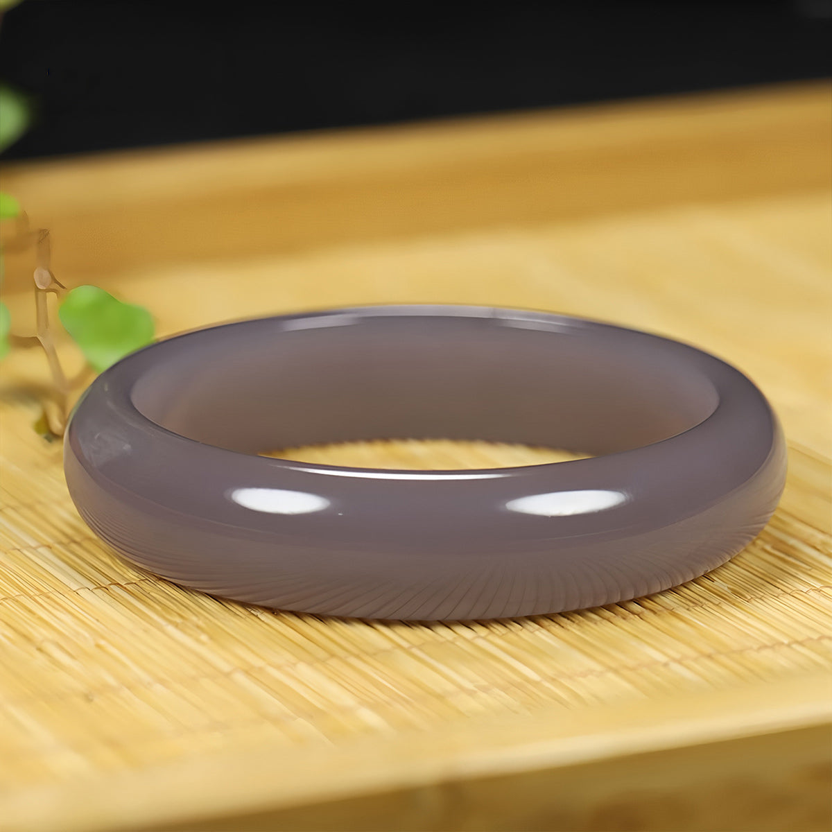 Imperial Light Purple Jade Bracelet