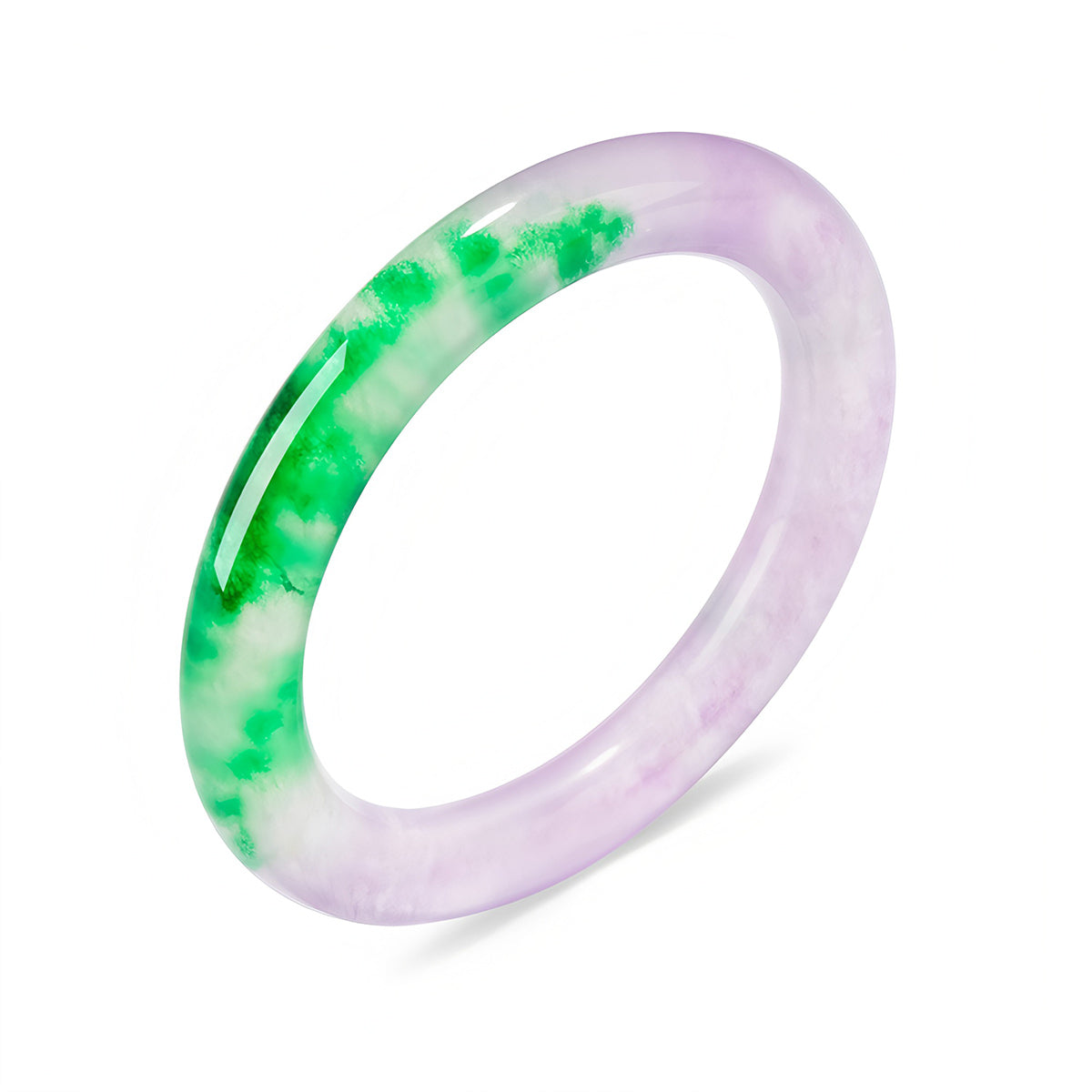 purple jade bracelet