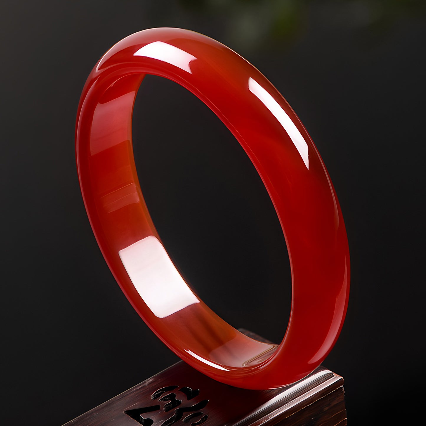 ◆Prosperity And Happiness◆Handmade natural red agate bracelet