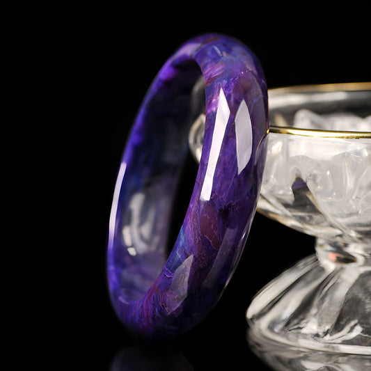 Natural jade purple elegant bracelet