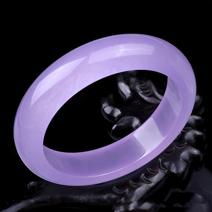 Elegant and Charming Purple Jade Bracelet