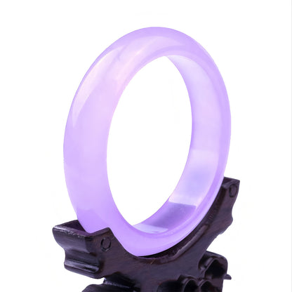 Elegant and Charming Purple Jade Bracelet