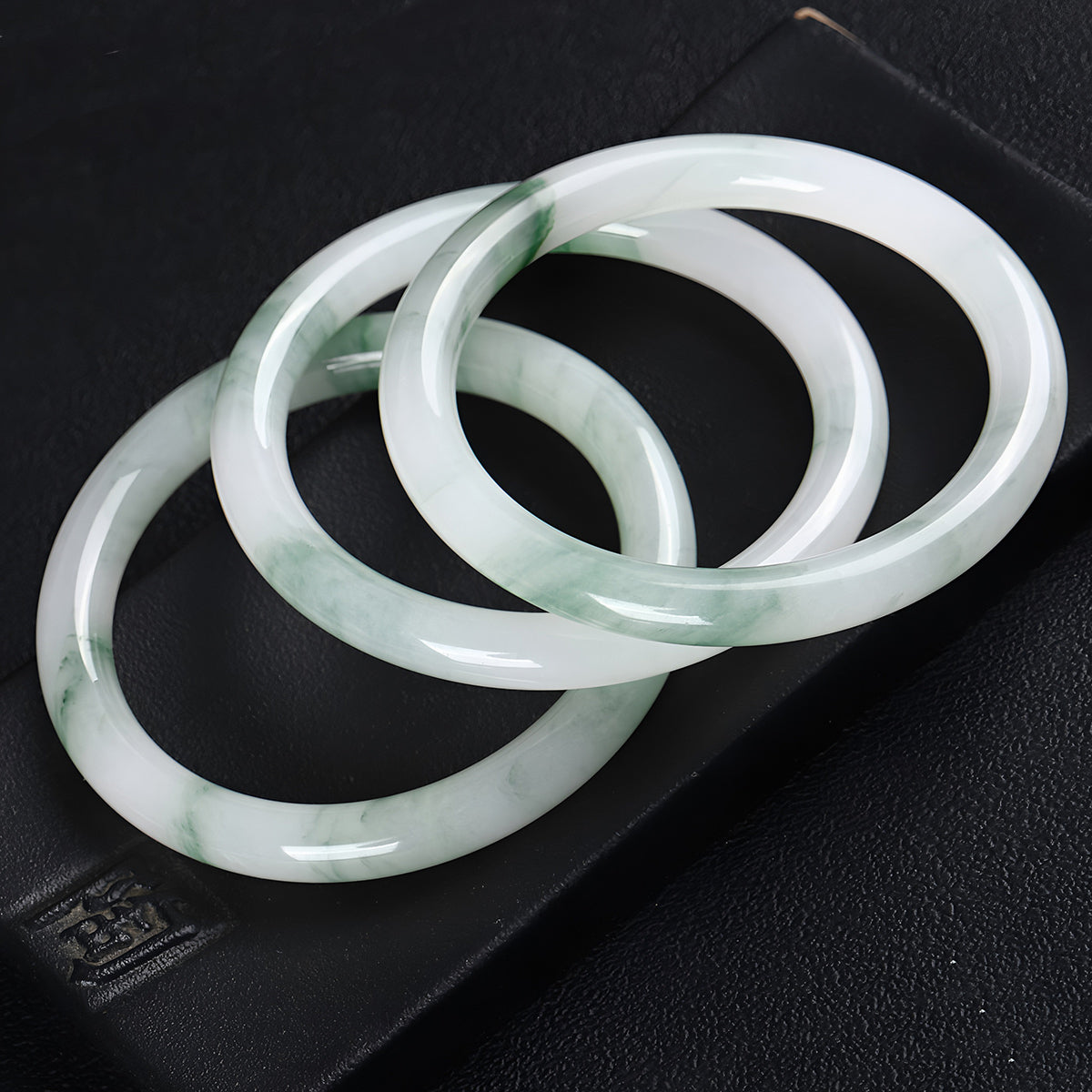 Natural Tianshan Emerald Green Jade Bracelet