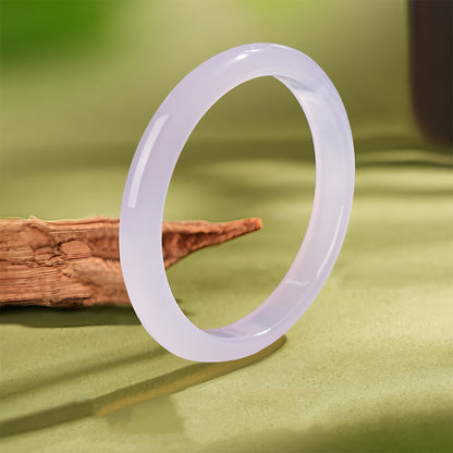 Natural Jade Bracelet Agate Stone Purple Jade Bracelet